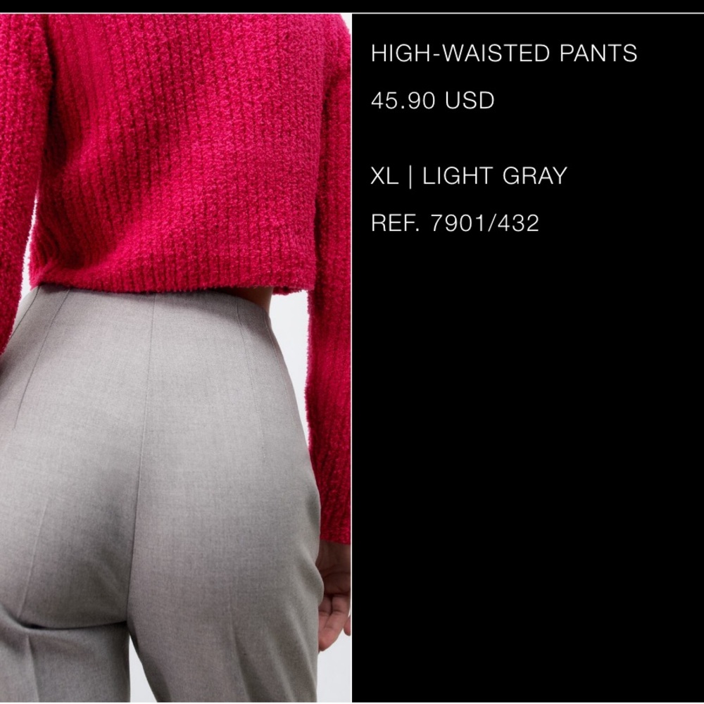 Zara Pleated Trousers